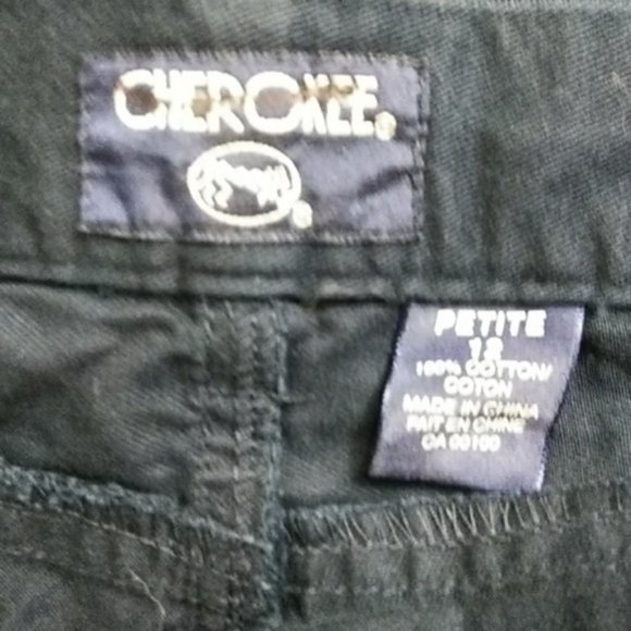 Cherokee Boot Cut Lightweight 100%  Cotton Jeans NWT 12P - Picture 4 of 5